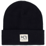 Mütze Kari Traa Røthe Beanie schwarz/weiß Black