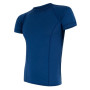 Herren-Funktionsshirt Sensor Merino Air kr.r. blau Darkblue