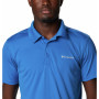 Herren-T-Shirt Columbia Zero Rules Polo Shirt blau Bright Indigo
