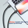 Lade- und Datenkabel Swissten Textile USB-C / Lightning 1,2 m