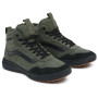 Herrenschuhe Vans Range Exp Hi Vansguard grün/schwarz Sherpa Suede Grape Leaf/Black