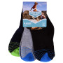 Socken Hi-Tec Light Pack Junior schwarz Black/Gray/Navy