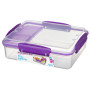 Snack-Box Sistema Snack Attack Duo To Go lila