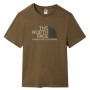 Herren-T-Shirt The North Face S/S Rust 2 Tee 2022 grün/braun Military Olive