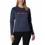 Damen-Sweatshirt Columbia Windgates™ Crew dunkelblau Nocturnal, Nocturnal Heather