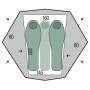 Wanderzelt Pinguin Aero 3 DAC