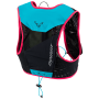 Trailrunningrucksack Dynafit Vert 6 rosa/türkis/schwarz Silvretta/FluoPink