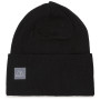 Mütze Buff Crossknit Hat schwarz SolidBlack