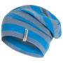 Mütze Sensor Merino Wool blau/grau BlueStripes