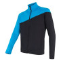 Herren-Sweatshirt Sensor Tecnostretch schwarz/blau Black/Blue