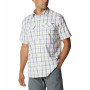 Herrenhemd Columbia Silver Ridge Lite Plaid SS weiß White Switchback Madras