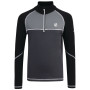 Kinder-Funktions-Sweatshirt Dare 2b Formate Core Str grau Ebonyg/Black