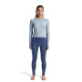 Damen-T-Shirt Icebreaker Merino 260 ZoneKnit LS Crewe