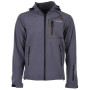 Herrenjacke Hi-Tec Nils grau MidnightGray/Black
