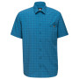 Herrenhemd Mammut Lenni Shirt Men 2024 blau Deep Ice-marine