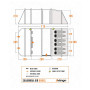 Familienzelt Vango Savannah Air 600XL Package