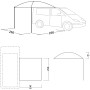 Vordach Easy Camp Flex Canopy