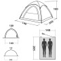 Zelt Easy Camp Comet 200