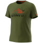 Herren-Funktionsshirt Dynafit Transalper Graphic S/S Tee M grün Winter Moss