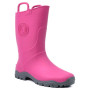 Kinderstiefel Boatilus Ducky grau/rosa fuxia/grey