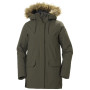 Damen-Winterjacke Helly Hansen W Classic Parka dunkelgrün Beluga
