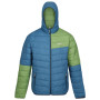 Herrenjacke Regatta Hooded Hill Pack II blau/grün Moroccan Blue/Piquant Green