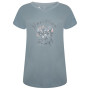Damen-T-Shirt Dare 2b Moments II Tee blau/grau Bluestone