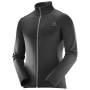 Herren-Sweatshirt Salomon Discovery Fz M schwarz Black