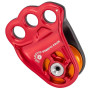 Umlenkrolle DMM Hitch Climber Eccentric rot REd