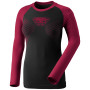 Damen-Funktionsshirt Dynafit Speed Dryarn W L/S Tee rot/schwarz beet red/0910