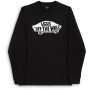 Herren-T-Shirt Vans OTW Board LS-B schwarz Black/White
