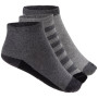Kindersocken Bejo Calzetti Short Jrb grau/schwarz Grey Melange/Dark Grey