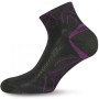 Socken Lasting WDL schwarz/lila Black
