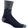Herrensocken Darn Tough Cdt Micro Crew Lightweight With Cushion blau eclipse