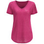 Damen-T-Shirt Alpine Pro Lamera rot burgundy