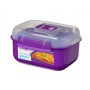 Essensbox Sistema Rectangle 525ML lila
