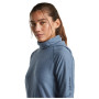 Damen-Sweatshirt Icebreaker Wom Mer 400 RealFleece Grid Pulover Hood