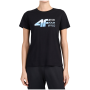 Damen-T-Shirt 4F Tshirt F3496 schwarz Deep Black