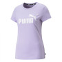 Damen-T-Shirt Puma ESS Logo Tee (s) lila purple