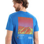 Herren-T-Shirt Icebreaker Tech Lite II SS Tee Alpine Zone