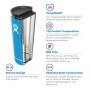 Thermotasse Hydro Flask Tumbler 16 OZ (473ml)