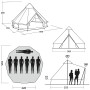 Familienzelt Easy Camp Moonlight Bell
