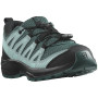 Kinderschuhe Salomon Xa Pro V8 grün/schwarz Stargazer / Black / Blue Radiance