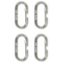 Karabiner-Set Nite Ize MicroLink silber Stříbrná