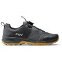Herren Radschuh Northwave Crossland Plus grau/braun Dark grey