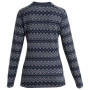 Damen-Funktionsshirt Icebreaker W Mer 260 Vertex LS Crewe First Snow