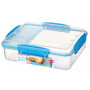 Snack-Box Sistema Snack Attack Duo To Go hellblau