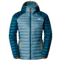 Damenjacke The North Face W Bettaforca Lt Down Hoodie dunkelblau Algae Blue/Midnight Pet