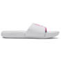 Damenpantoffeln Under Armour W Ansa Fix SL weiß HaloGray/HaloGray/StellarPink
