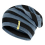 Mütze Sensor Merino Wool schwarz/grau BlackStripes